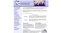 Desktop Screenshot of free-personals-ads.com